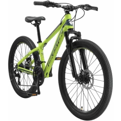 Bikestar Kinderrad 24 Zoll Alu MTB Sport Grün