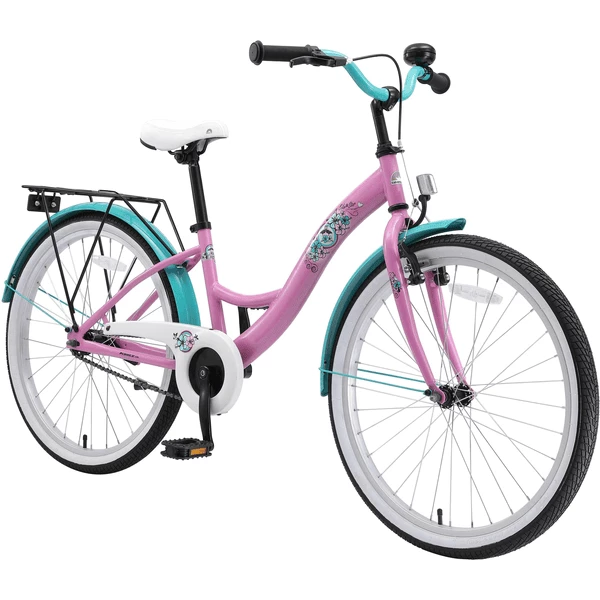 Bikestar Kinderrad 24 Zoll Classic Pink