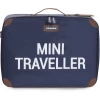 CHILDHOME Kinderkoffer Mini Traveller Navy / Weiß