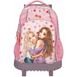 Depesche Schulrucksack Trolley HAPPY TOGETHER TOPModel 24 X 32 X 51 Cm Rosa