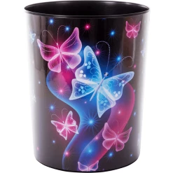 Goldbuch Papierkorb Schmetterling