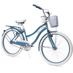 Huffy Fahrrad Deluxe Cruiser 26 Zoll, Smaragdgrün