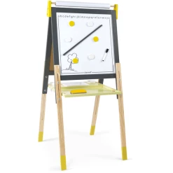 Janod® Magnet- Und Kreidetafel, Gelb/grau