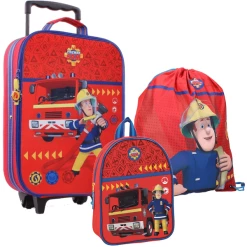 Vadobag Trolley Koffer Set Feuerwehrmann Sam Ready Steady Rescue