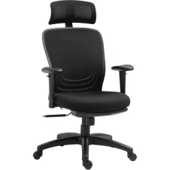 Vinsetto Bürostuhl Ergonomisch Schwarz
