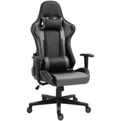 Vinsetto Gamingstuhl Ergonomisch Schwarz