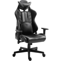 Vinsetto Gamingstuhl Im Racing Stil Schwarz, Grau